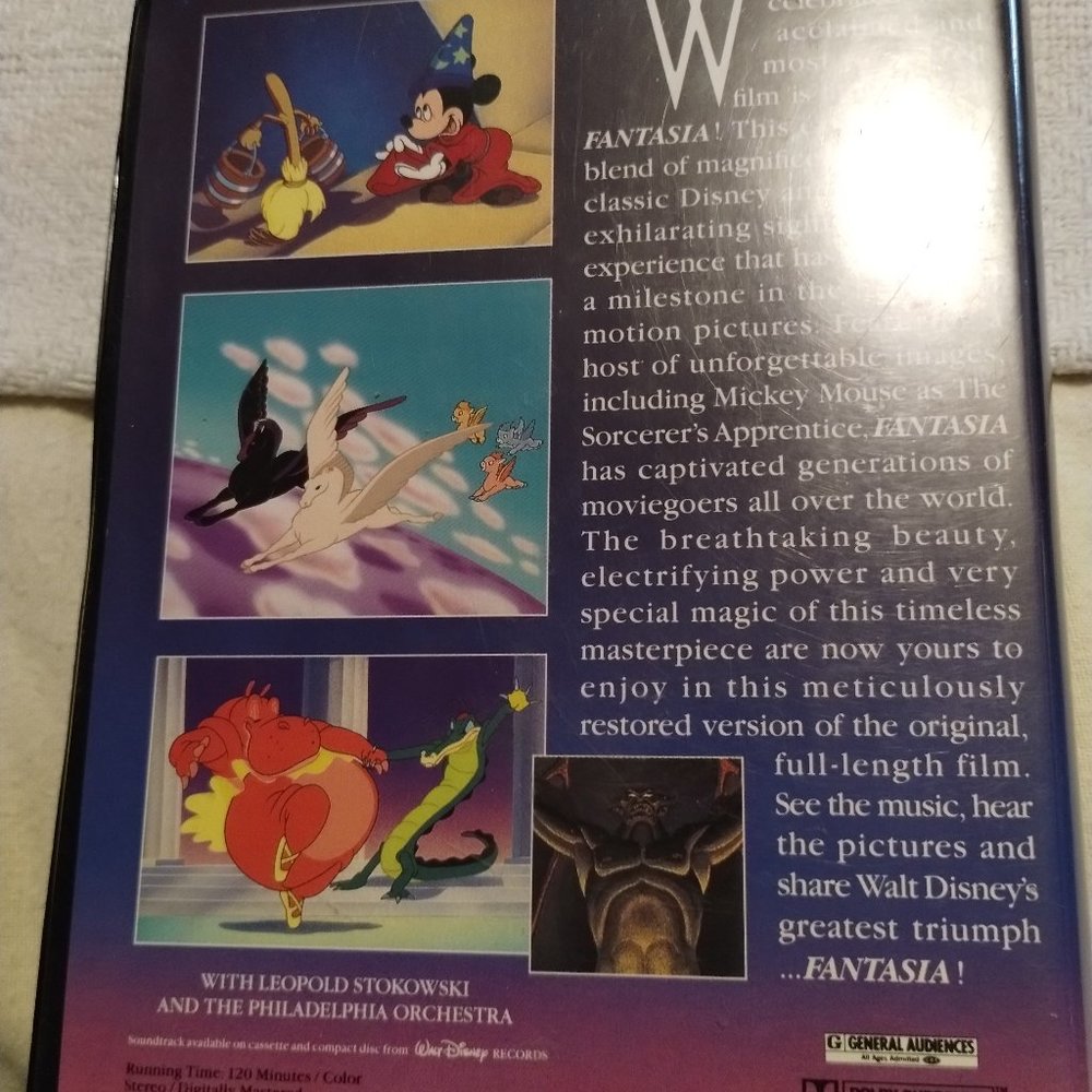 Walt Disney's masterpiece Fantasia.